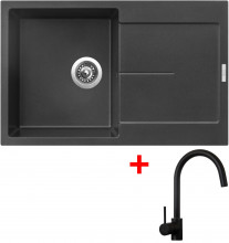 Sinks ULTIMA 790 Metalblack + Vital...